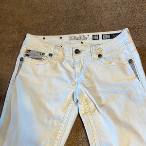 Miss me whit straight leg jeans